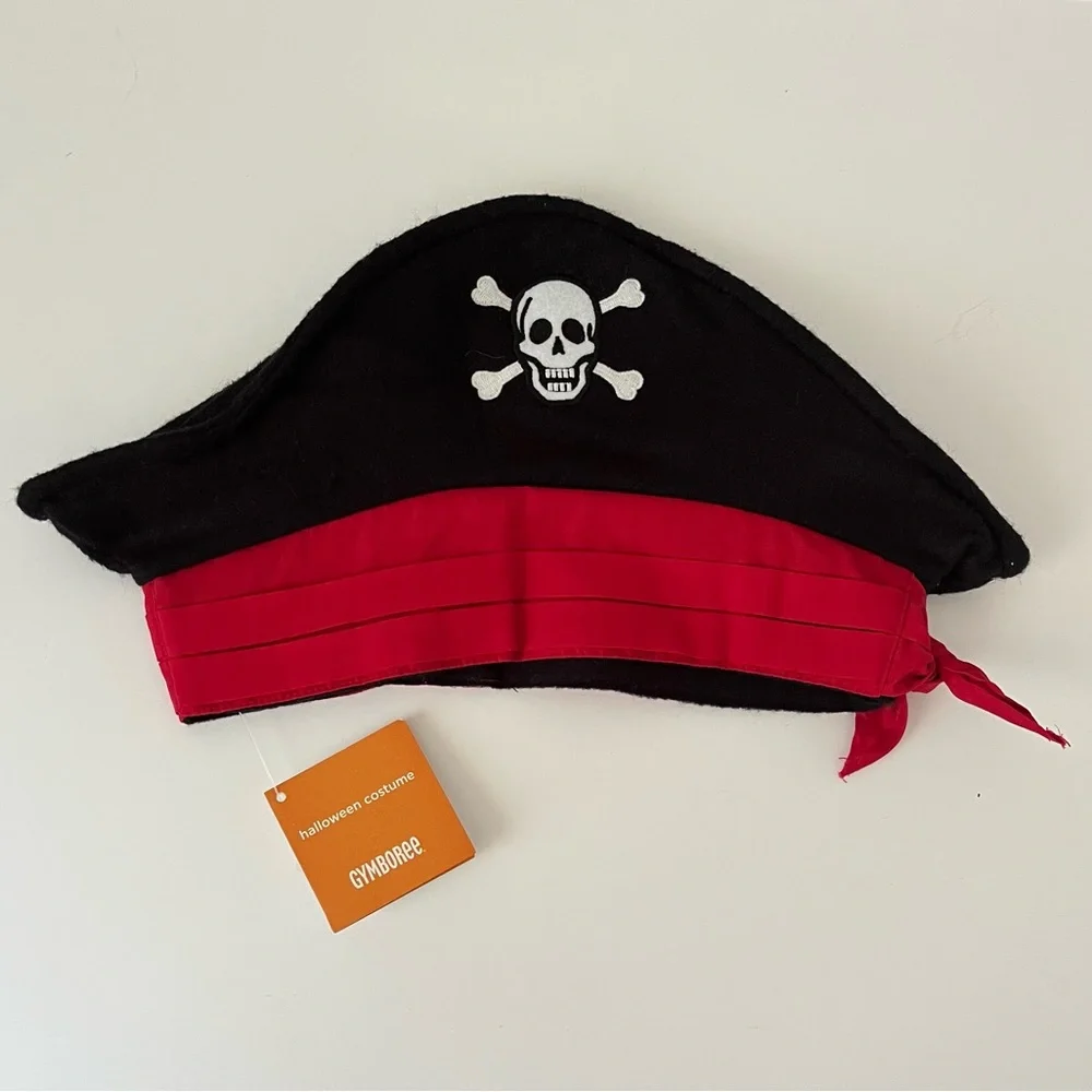 Gymboree Pirate Costume Hat Size 5-7 NWT